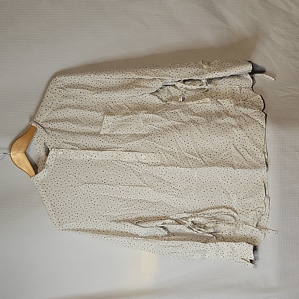 Grey Jason Wu Polkadot Blouse